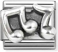 Nomination Music Notes Charm