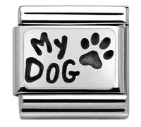 Nomination My Dog Silver Shine Charm
