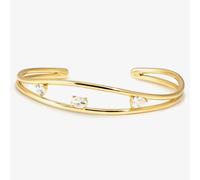 Nomination My Rebel Art Gold Tone Double Wave Small Bangle 242818/012