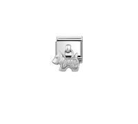 Nomination Nomintion Hanging CZ Dog Silver Shine