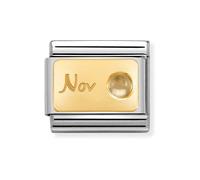 Nomination November Citrine Birthstone Charm
