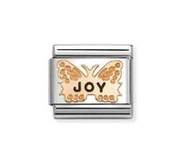 Nomination Orange Butterfly Joy Charm