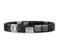 Nomination Original Composable Black Classic Bracelet Base Links 18 - Large