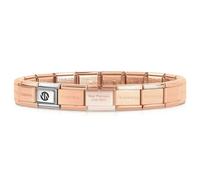 Nomination Rose Gold Classic Band Base Links 14 - Small