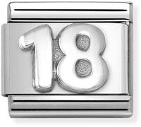 Nomination CLASSIC Composable Oxidised Silver 18 Charm 330101/56*