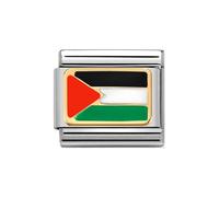 Nomination Palestine Flag Charm