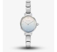 Nomination Silver Paris Oval Blue and White Watch
