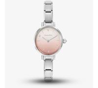 Nomination Silver Paris Oval Pink and White Watch