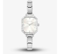Nomination Paris Silver Dial Crystal Bezel Watch 076036/017