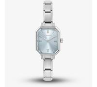 Nomination Paris Stainless Steel & Blue Octagonal Dial Watch 076037/015