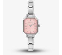 Nomination Paris Stainless Steel & Pink Octagonal Dial Watch 076037/033