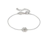 Nomination Petit Sparkle CZ Four-Leaf Clover Bracelet 0.85 x 0.85cm, 16-19cm