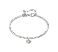 Nomination Petit Sparkle CZ Four-Leaf Clover Tennis Bracelet 0.6 x 0.6cm, 16.5-19.5cm