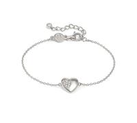 Nomination Petit Sparkle CZ Heart Bracelet 1 x 0.9cm, 16-19cm