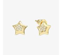 Nomination Gold Petit Sparkle Star Stud Earrings