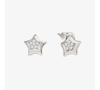 Nomination Silver Petit Sparkle Star Stud Earrings