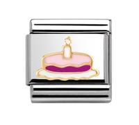 Nomination CLASSIC Gold Madame Monsieur Birthday Cake 030285/05