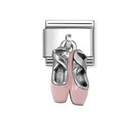 Nomination Pink Ballet Shoes Charm