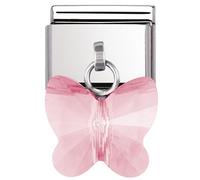 NOMINATION ITALY Composable Link Fuschia Butterfly Charm 030604_11