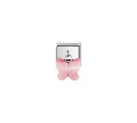 Nomination Pink Butterfly Hanging Charm