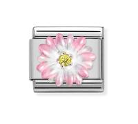 Nomination Pink Flower Charm