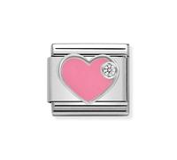Nomination Pink Heart Charm