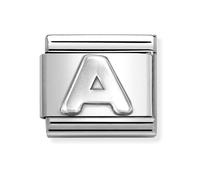 Nomination CLASSIC Composable Oxidised Silver Letter A Charm 330113/01*