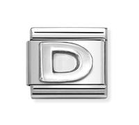 Nomination CLASSIC Composable Oxidised Silver Letter D Charm 330113/04
