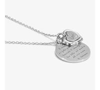 Nomination Poesia Steel Large Heart Disc Pendant 025123/014