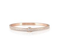 Nomination Pretty Bangles Centre CZ Rose Gold Tone Bangle 0.35cm, 6 x 5.2cm