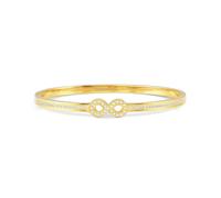 Nomination Pretty Bangles CZ Infinity Gold Tone Bangle 6 x 5.20cm