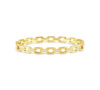 Nomination Pretty Bangles CZ Open Chain Link Gold Tone Bangle 6 x 5.20cm