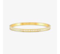 Nomination Pretty Bangles Gold pLated Cubic Zirconia Channel Medium Bangle 029513/020