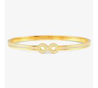Nomination Pretty Bangles Gold Plated Cubic Zirconia Infinity Bangle 029502/067