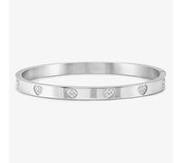 Nomination Pretty Bangles Heart Half Set Cubic Zirconia Bangle 029504/004
