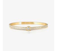 Nomination Pretty Bangles Madium Gold Tone Round Cubic Zirconia Bangle 029520/020