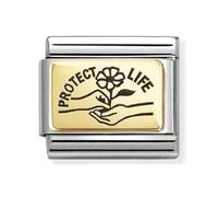 Nomination Gold Protect Life Charm