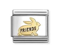 Nomination Gold Friends Rabbit Charm