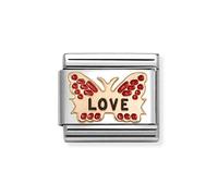 Nomination Red Butterfly Love Charm