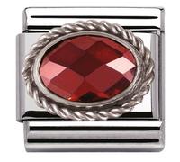 Nomination Red Cubic Zirconia Charm