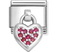 Nomination Red Heart Dangle Charm