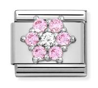 Nomination CLASSIC Flower Crystal Charm 330322/03
