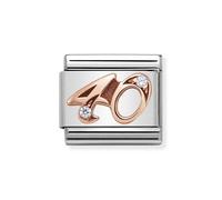 Nomination Rose Gold 40 Charm - Stainless Steel