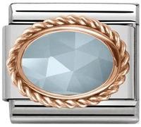 Nominations Nomination Composable Classic Stone Gold Amazonite Link