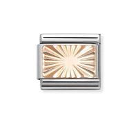 Nomination Rose Gold Diamond Plate Charm
