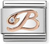 Nomination CLASSIC Rose Gold Letters B Charm 430310/02