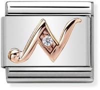 Nomination Rose Gold N Initial
