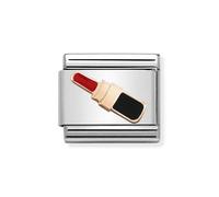 Nomination Rose Gold Lipstick Charm - Stainless Steel