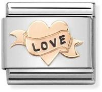 Nomination CLASSIC Composable Love Heart Charm 430202/14
