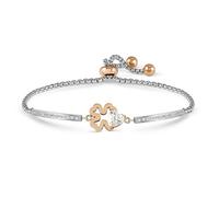Nomination Rose Gold Milleluci Clover Heart CZ Bracelet